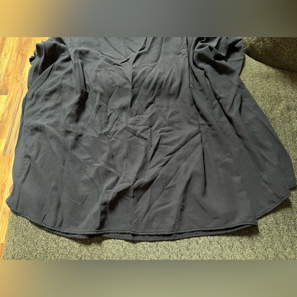 Gaia Conceptions Everyday Wanderer Silk Crepe long flowy maxi dress brand new - Picture 10 of 16
